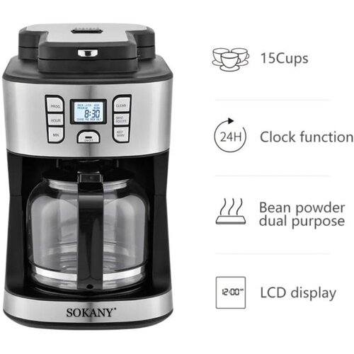 Профессиональная кофеваркаSK-506 Е1086WКофемашина с капучинаторомДля дома дачи или офисаОбъем 18 л 1179500₽