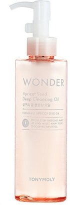 TONYMOLY WONDER Apricot Seed Deep Cleansing Oil Гидрофильное масло с экстрактом абрикосовых косточек 190мл