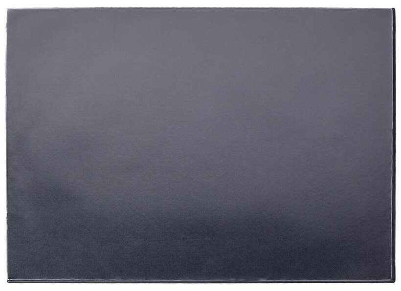 Коврик на стол Attache Economy 530×660 мм черный (с прозрачным верхним листом)