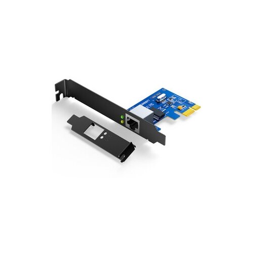 Адаптер UGREEN US230 (30771) Gigabit 10/100/1000Mbps PCI Express Network Adapter. Цвет: черный