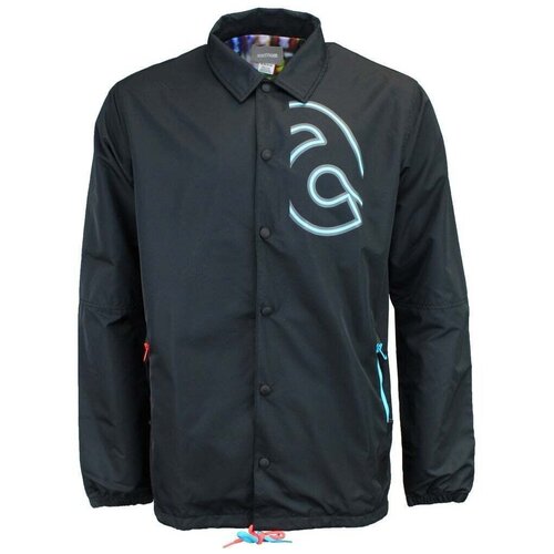 ASICS Mens Nt Coaches Jacket Athletic - Black