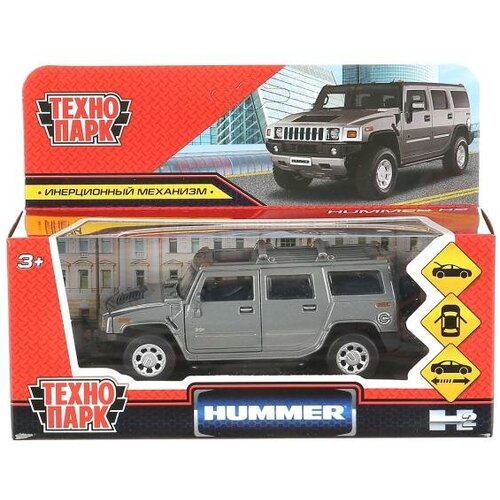 Машина металл hummer h2 12см, открыв. двери, инерц машина hummer h2 на р у 25020a green