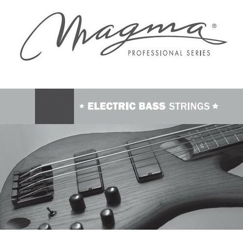 Одиночная струна для бас-гитары 135 Magma Strings BS135N magma strings be240s струны для бас гитары 65 135 серия stainless steel калибр 65 85 105 135 обмотка круглая нержавеющая сталь натяжение ne
