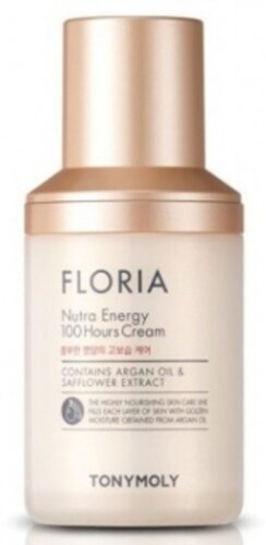 Tony Moly Крем для лица увлажняющий - Floria nutra energy 100 hours cream, 45мл