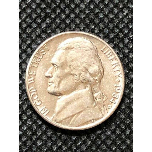Монета США 5 центов 1984 год D # 4-8