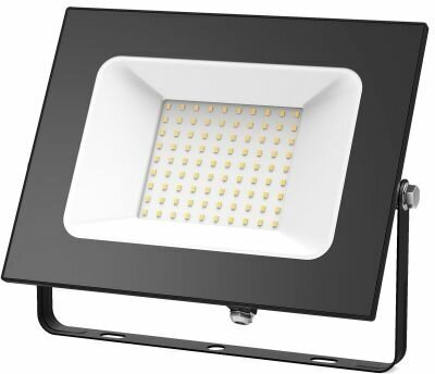 Прожектор Gauss Elementary 100W 9450lm 3000К 175-265V IP65 черный LED 1/4