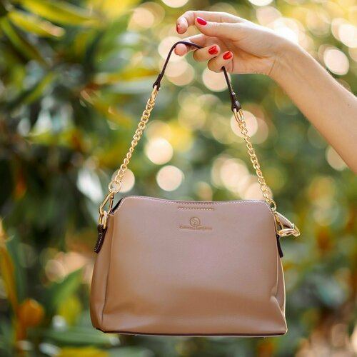 фото Сумка кросс-боди , коричневый bananas