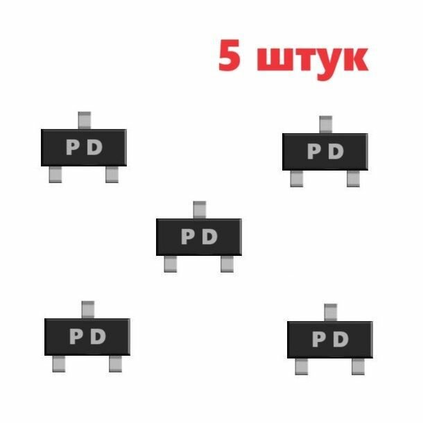 BSS84 PD транзистор (5 шт.) SOT23 SMD аналог BSS84LT1G схема характеристики цоколевка datasheet MOSFET