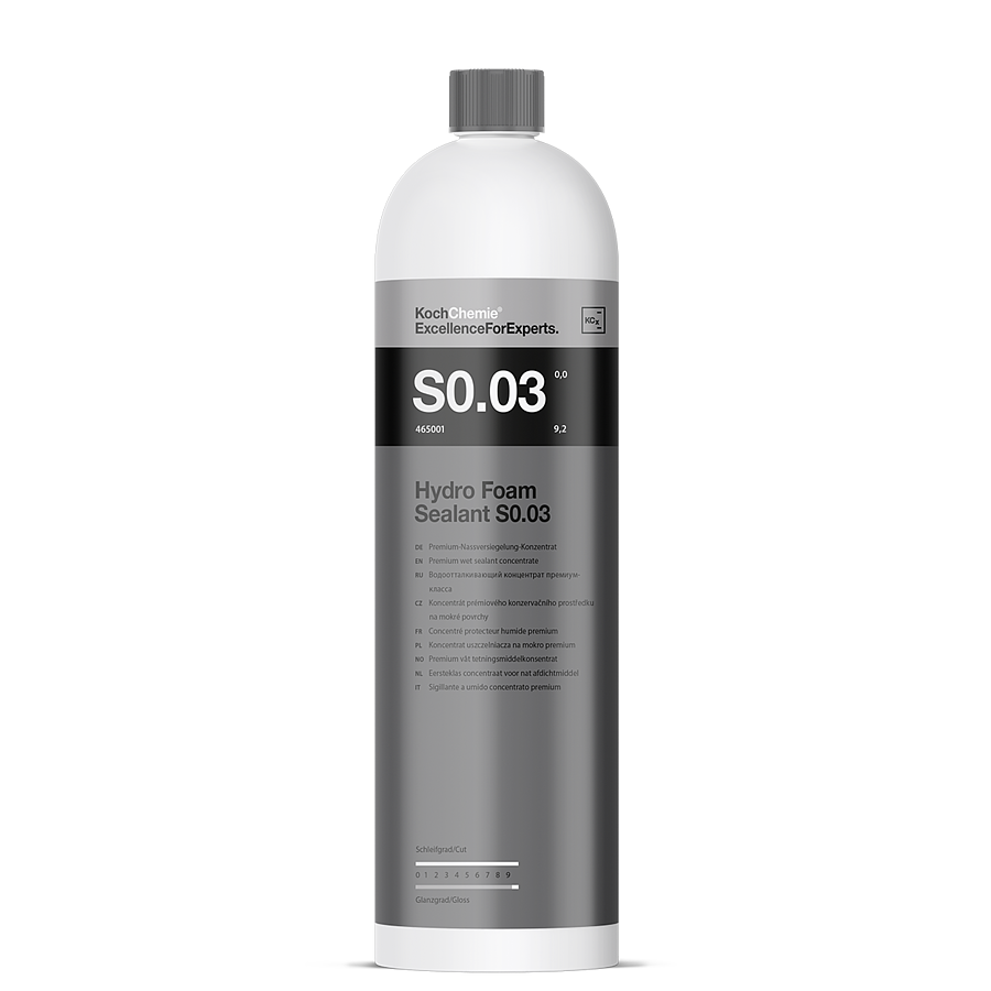 ExcellenceForExperts | Koch Chemie Hydro Foam Sealant S0.03 - Водоотталкивающий силоксан концентрат премиум-класса (1 л.) — фото 3