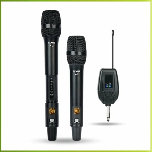 REXUS X-2 - компактная радиосистема с 2-я радиомикрофонами Эхо Чувствительность 979000₽