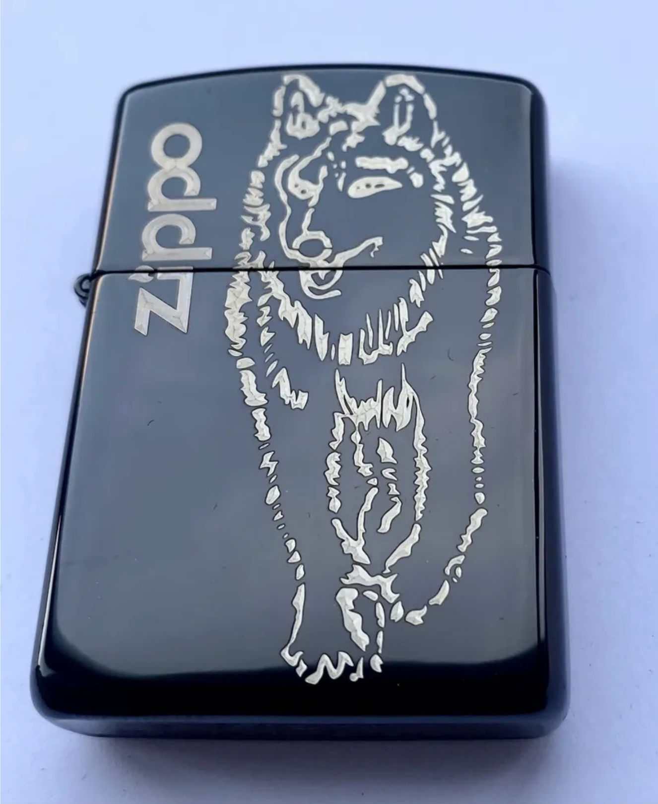 зажигалка Zippo wolf - фотография № 1