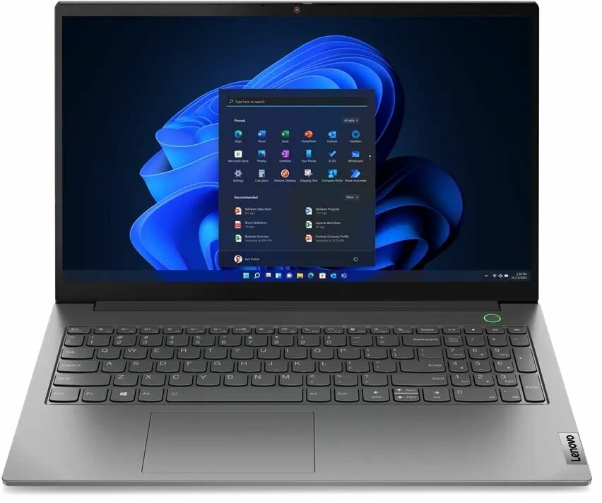 15,6" Ноутбук Lenovo ThinkBook 15 G4 IAP Core i5-1235U/8Gb/SSD256Gb/15.6 /IPS/FHD/noOS/grey (21DJ001DRU)