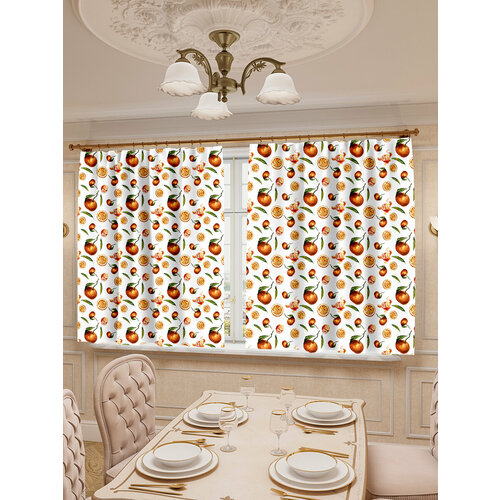 Шторы для кухни LeJoy Home из габардина 