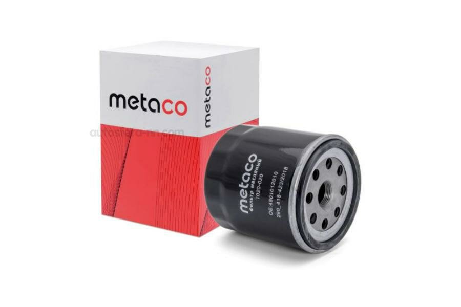 METACO 1020020 Фильтр масляный TIGGO (T11) (2005-2015) Metaco 1020-020