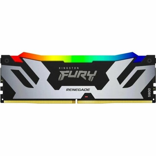 Оперативная память 32Gb Kingston FURY Renegade RGB DDR5 DIMM PC51200 6400Mhz XMP CL32 KF564C32RSA-32 retail 1590000₽
