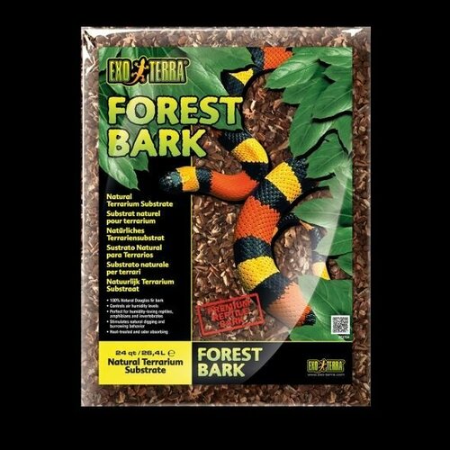 Грунт для террариума Exo Terra Forest bark 26,4 л