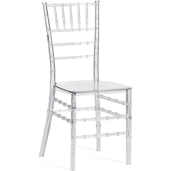Комплект стульев Tetchair CHAVARI (mod. 101) пластик, 40.5 х 49 х 88.5 см, Transparent (Прозрачный) (2шт/уп)