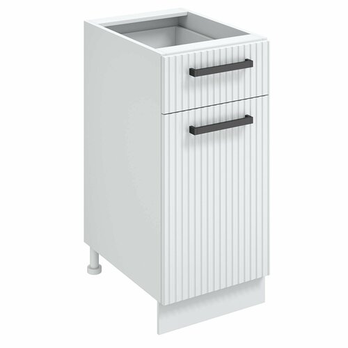 Кухонный шкаф напольный 86x57.6x40 см МДФ цвет белый