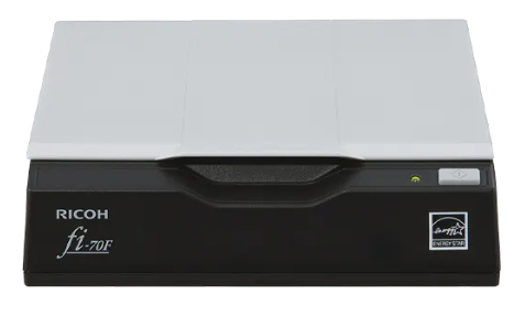 Ricoh scanner Fi-70f (Сканер паспортов/удостоверений личности, А6, односторонний планшетный блок, USB 2.0, светодиодная подсветка) ex.Fujitsu scanner fi-65F (PA03841-B001)