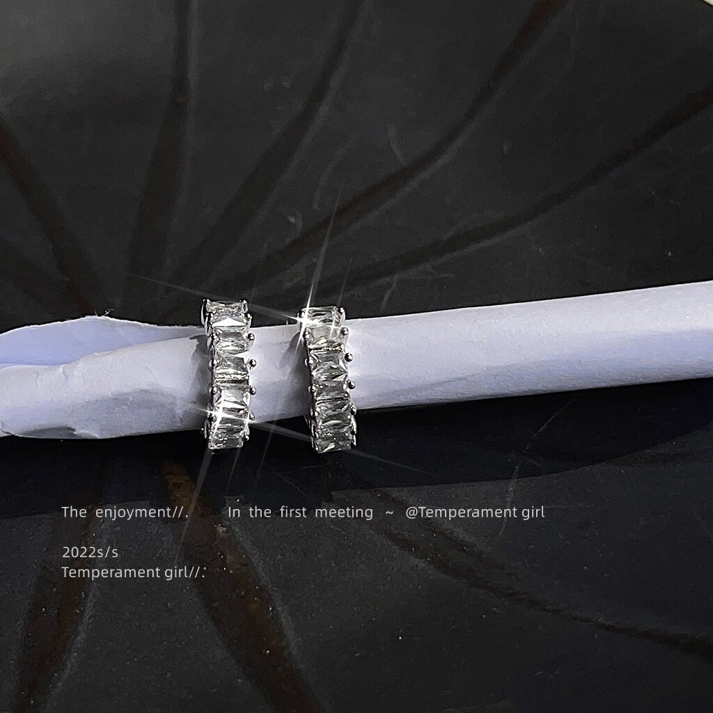 Серьги, Swarovski Zirconia