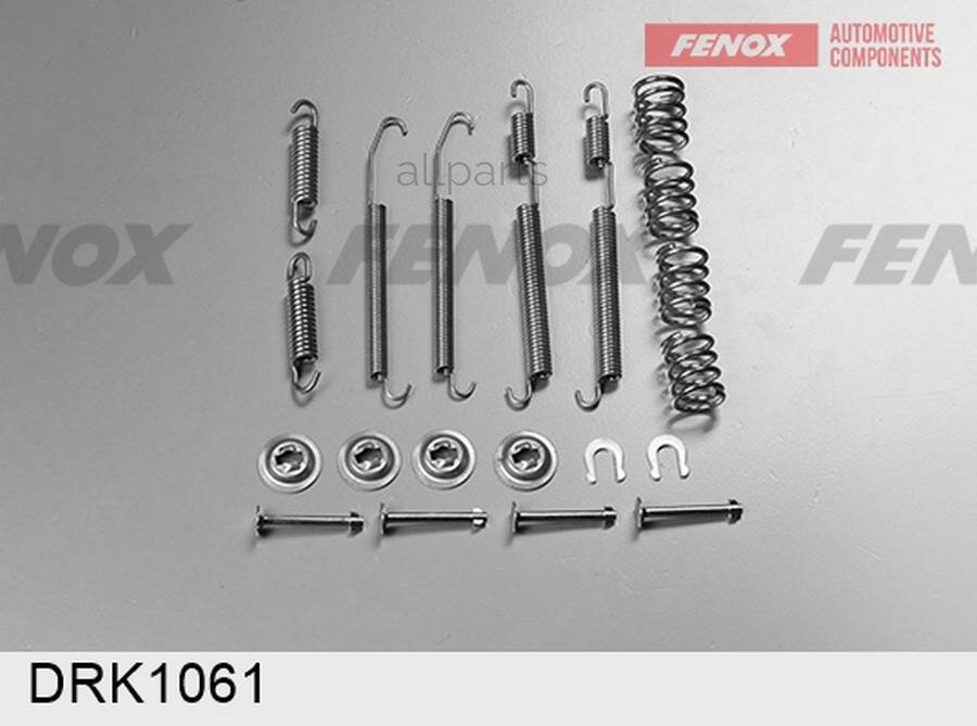 FENOX DRK1061 Компл. монтажный барабан. колодок Mitsubishi Carisma 95-06 Colt IV-V 92-03 Subaru Forester 97-02 Le