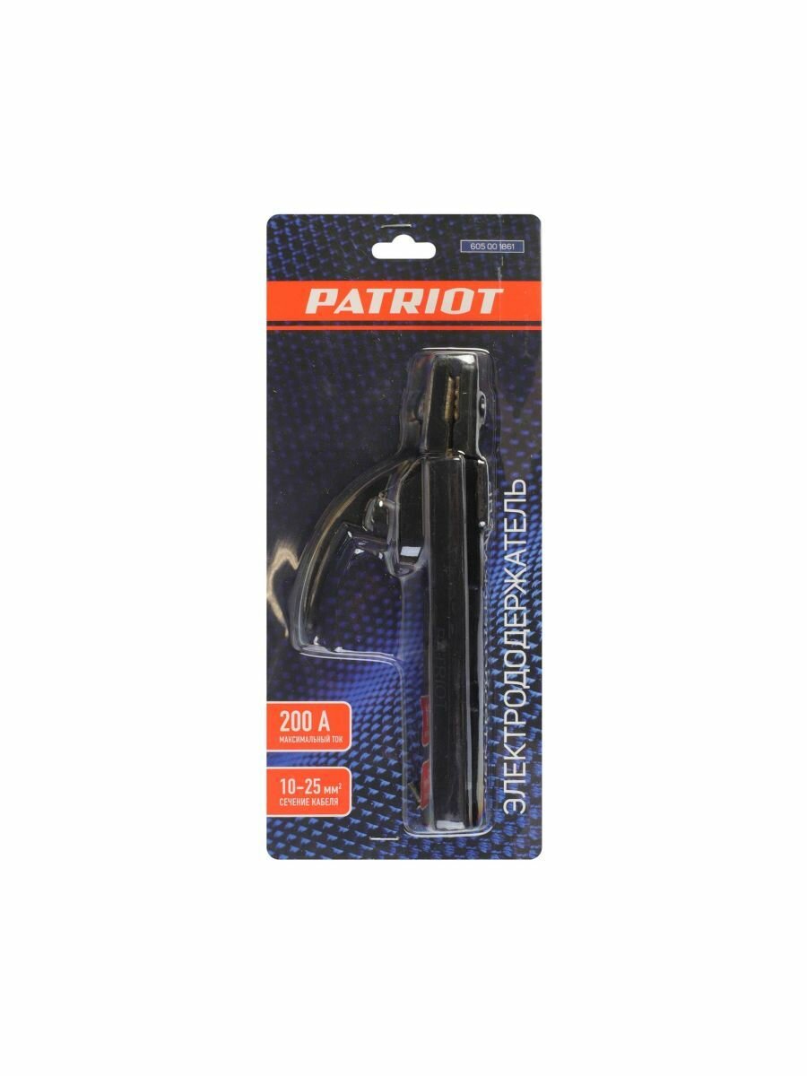 Изображение Patriot Электрододержатель 200А 605001861
