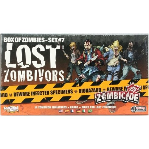 Дополнение к настольной игре Zombicide: Box of Zombies #7 - Lost Zombivors Expansion