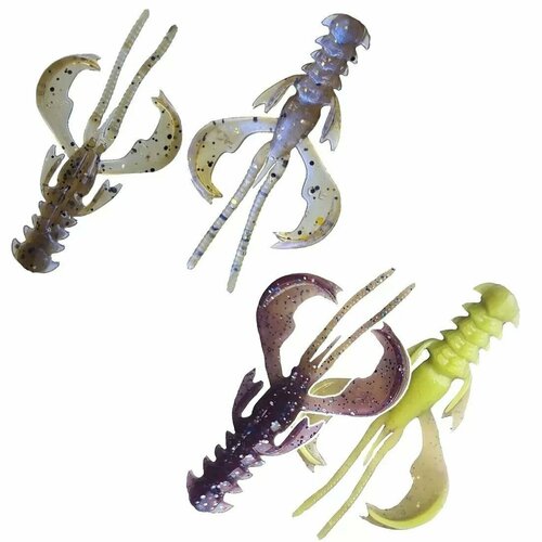 Силиконовые приманки Crazy Fish Nimble 1.2