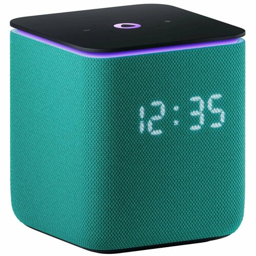 Колонка Яндекс станция Миди Zigbee-изумрудный с часами 20990₽