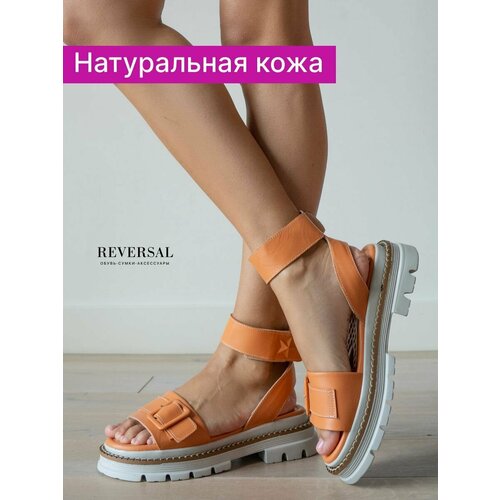 фото Сандалии reversal, размер 37, оранжевый