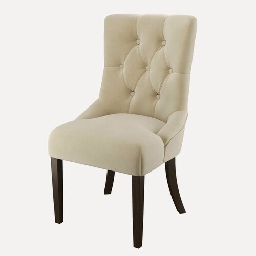 Изображение товара Стул мягкий ASHLEY, темный орех сливочный MUCHIO 01