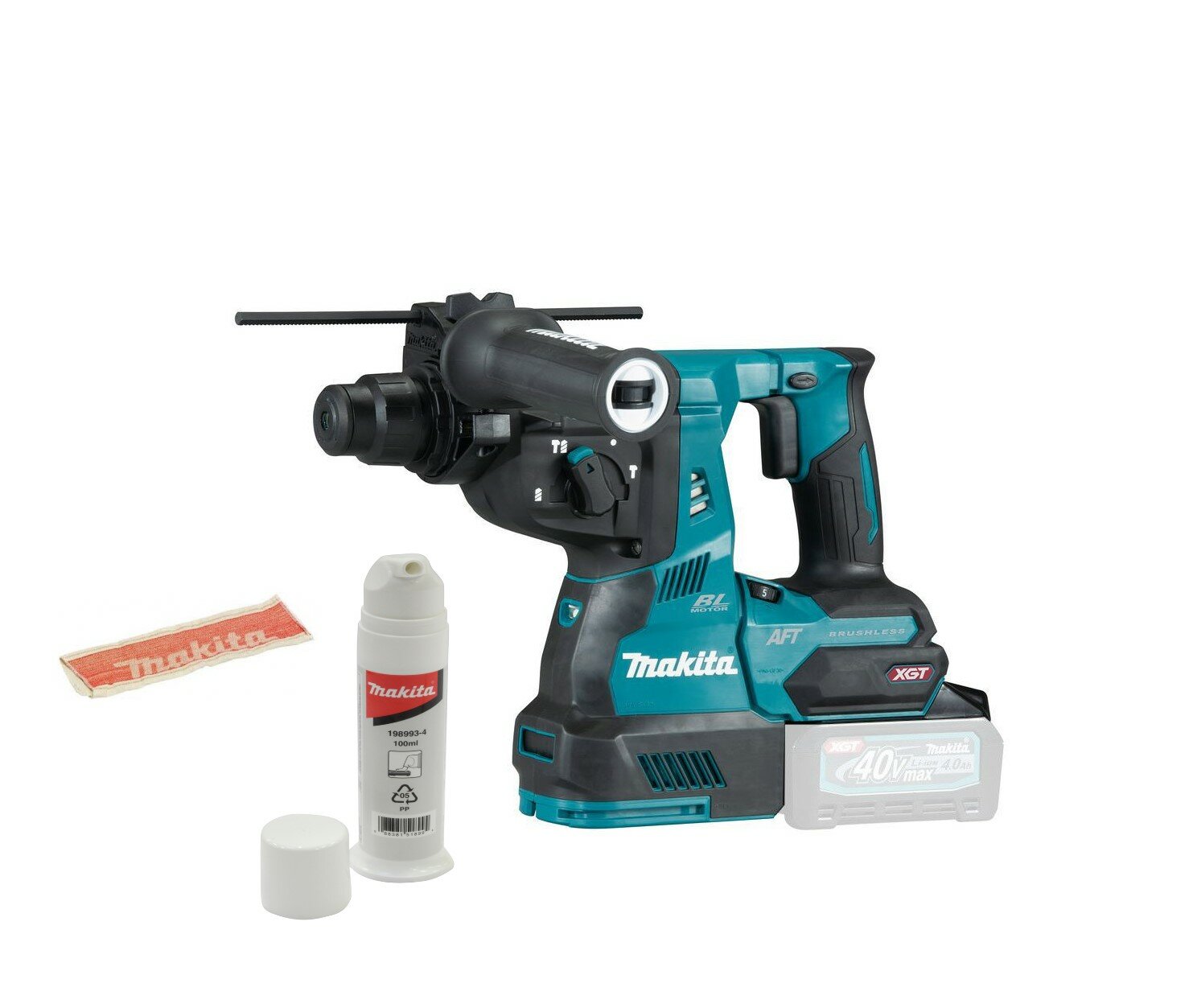 Аккумуляторный перфоратор Makita HR001GZ (40V, XGT, Li-Ion) (без зу и акб)