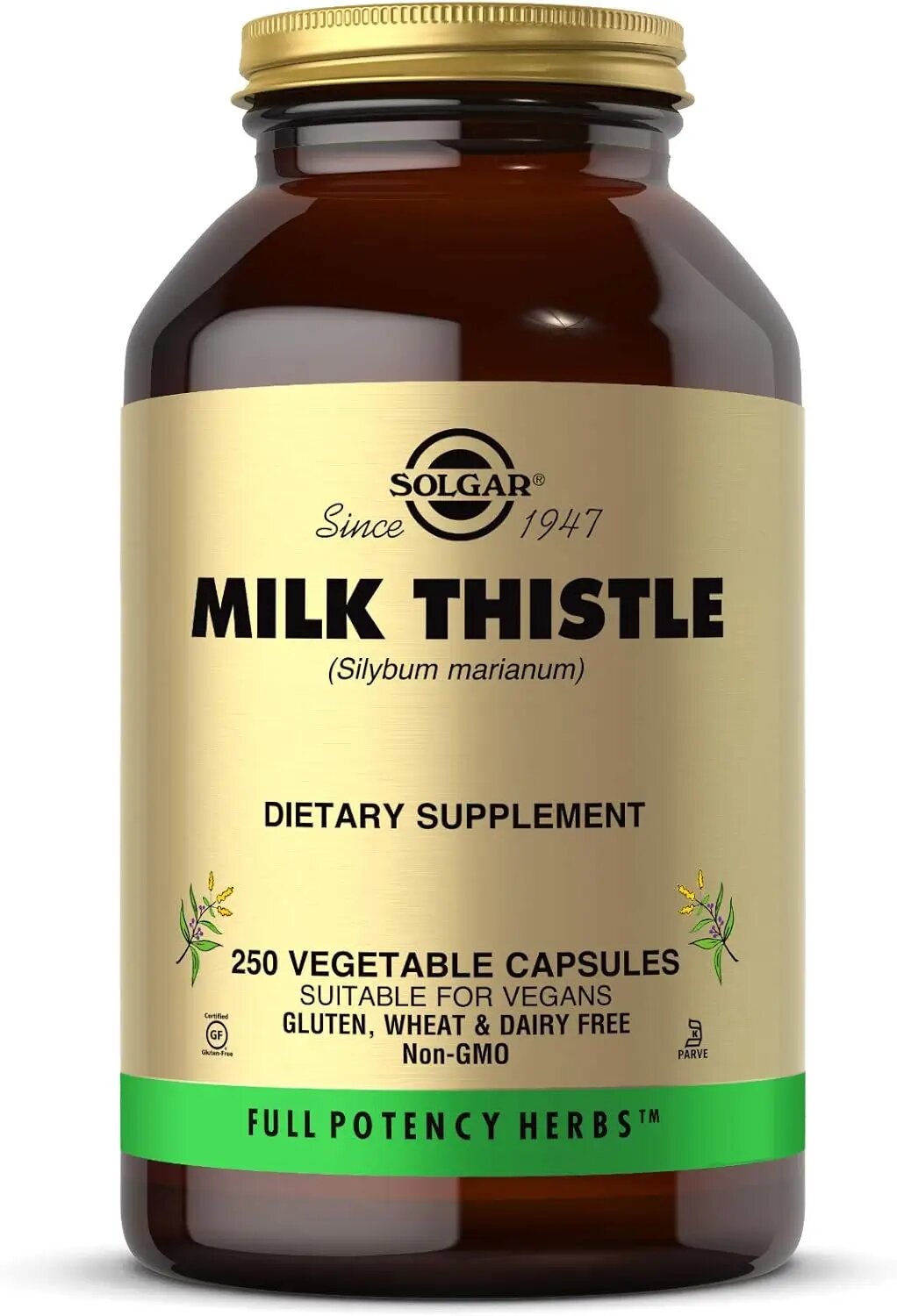 Препарат "Milk Thistle", 450 мг, 250 капсул производство завод США