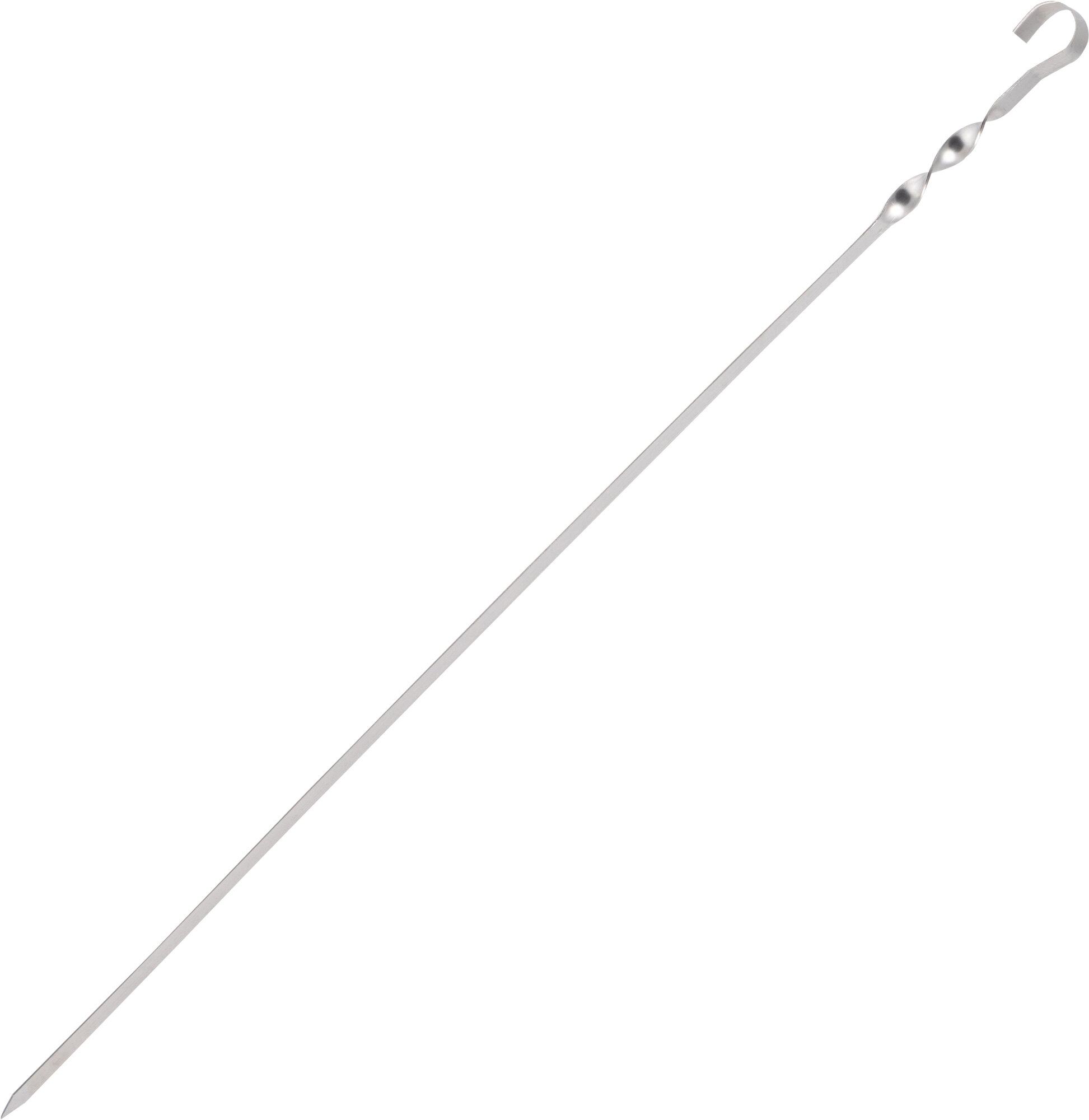 Шампур ECOS  нержавеющая сталь 1 5 мм  длина 45 см  плоский  1 шт 