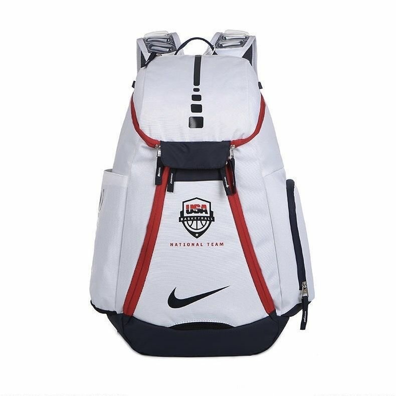 Баскетбольный спортивный рюкзак NBA National team White с отделением для мяча или обуви