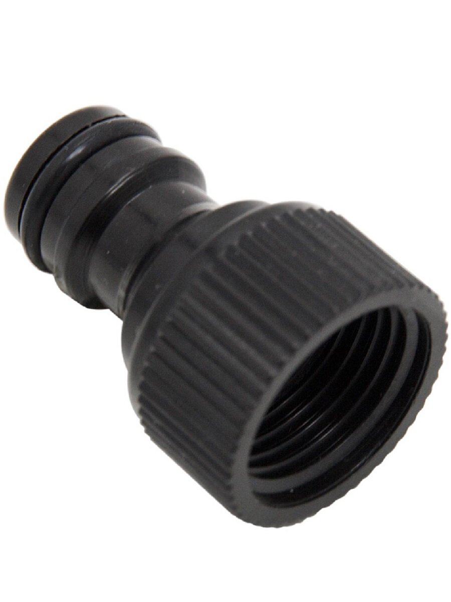 Адаптер под коннектор 1/2" в (пластик), 3 шт, для садового шланга — фото 1