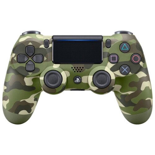 фото Геймпад sony dualshock 4 v2 (cuh-zct2e) зеленый камуфляж