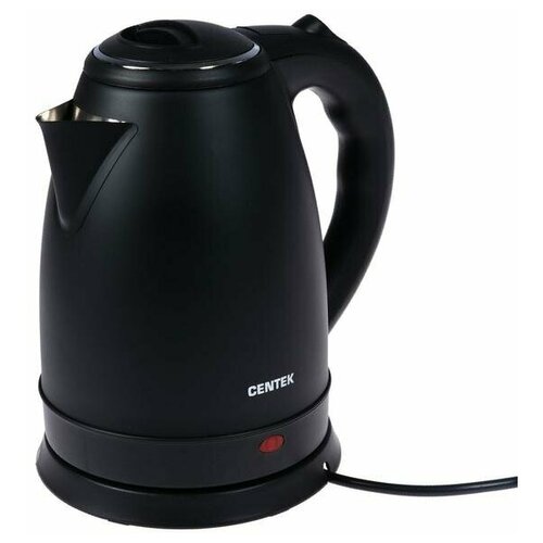 Centek Чайник электрический Centek CT-1068 Black 2л 2000W хромированная вставка на крышке 143400₽