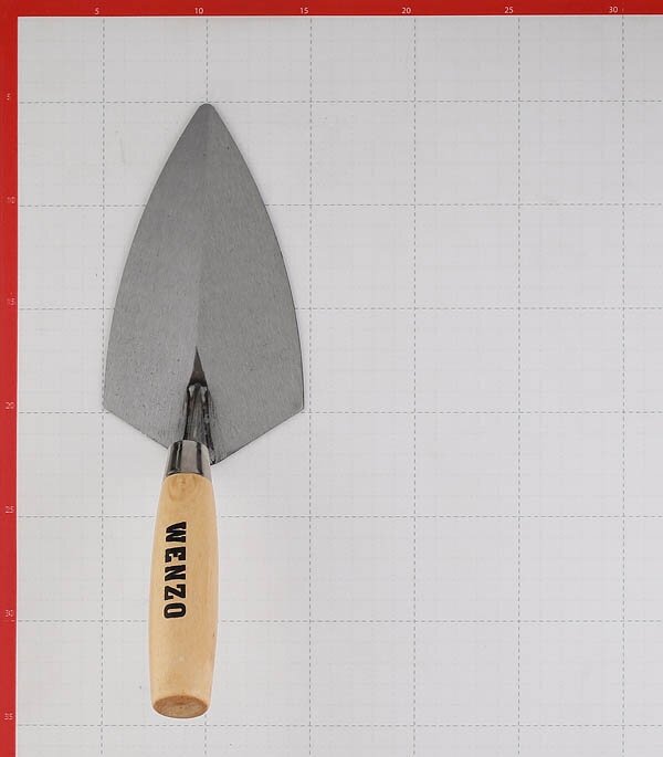 Кельма укатура Hesler/Wenzo 180 с деревянной ручкой