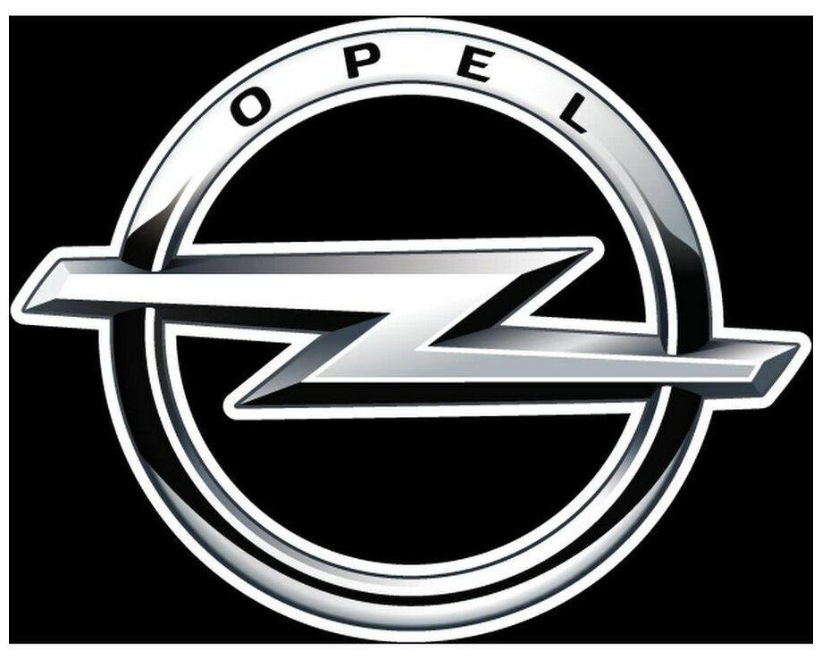 Наклейка Opel 15х12 см