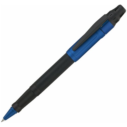 Ручка-роллер Colibri Ascari Matt Black Pachmayr Anodized Blue (CB PR-100T005)