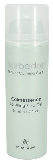 Anna Lotan Barbados Calmessence Soothing Fluid Gel Успокаивающий гель для всех типов кожи лица, 50 мл