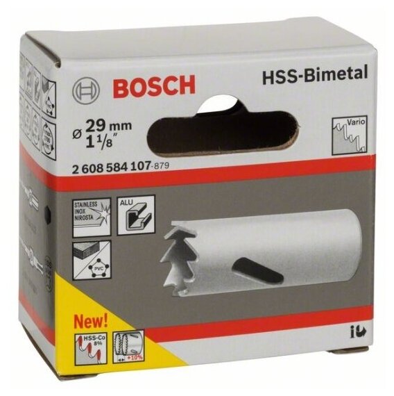 Коронка Bosch STANDARD 29 ММ 2608584107