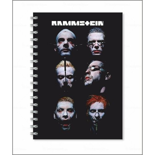 Тетрадь Rammstein № 12 тетрадь rammstein 7