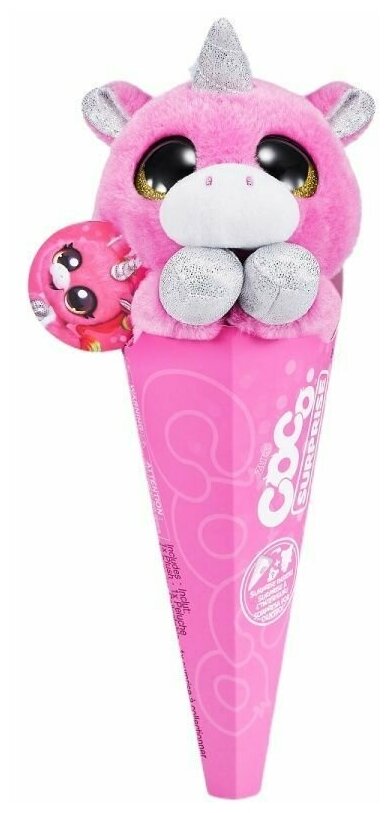 Zuru Coco Surprise Мягкая игрушка 2 в 1 "Фигурка Spritz со сюрпризом" / 9601SQ1-9601A
