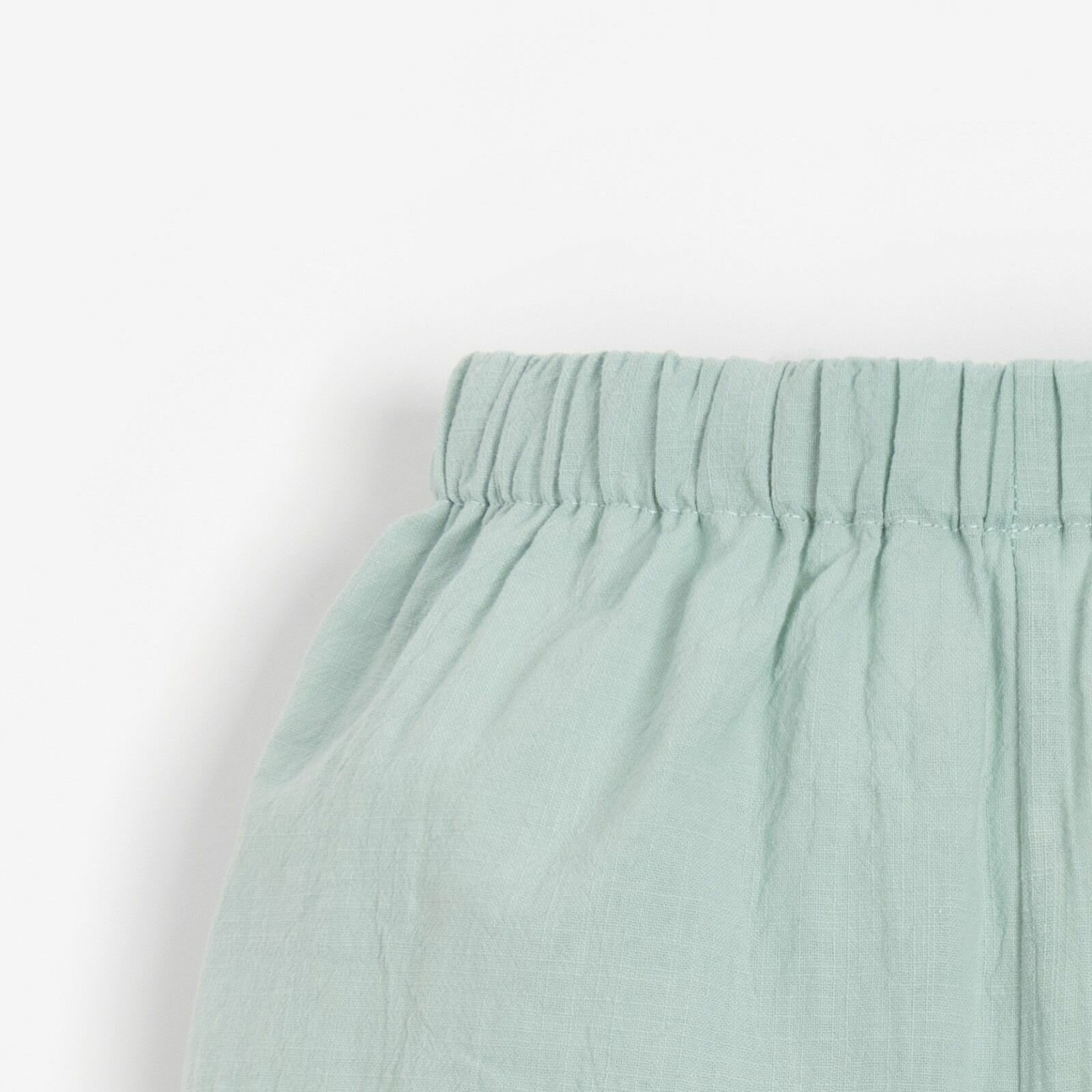 MINAKU Комплект для девочки (туника, шорты) MINAKU цвет зелёный, рост 86-92 см - фотография № 11