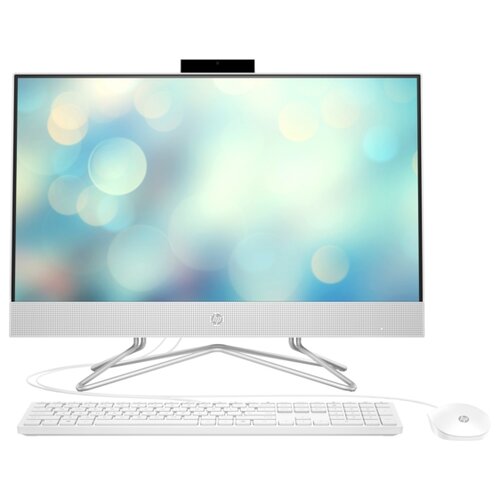 фото Моноблок hp 22-df0048ur 14p77ea amd ryzen 3 3250u/8 гб/ssd/1000 гб/amd radeon graphics/21.5"/1920x1080/dos