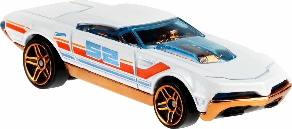 Машинка Mattel Hot Wheels Сила гонщика Масл, Перламутр и хром, GJW48_GMR82