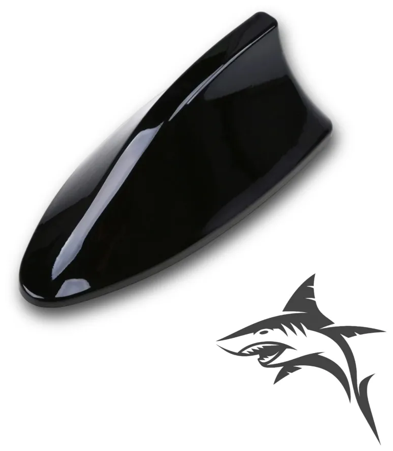Автомобильная антенна акулий плавник черный