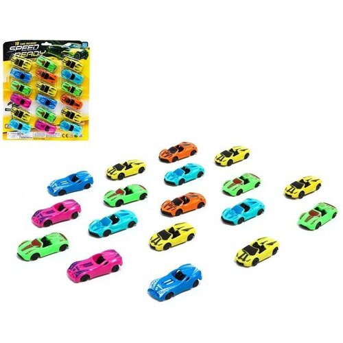 Набор машин Рейсер 18 штук 898₽